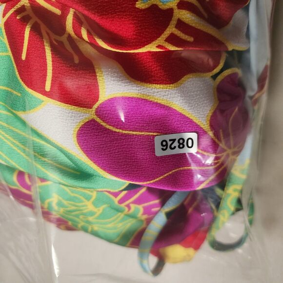 Boohoo Maxi Dress Womens 4 Floral Printed Ruffle Tiered Cut Out Dress Festival - Picture 15 of 16